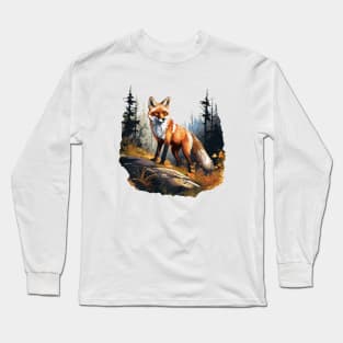 Forest Foxes Long Sleeve T-Shirt